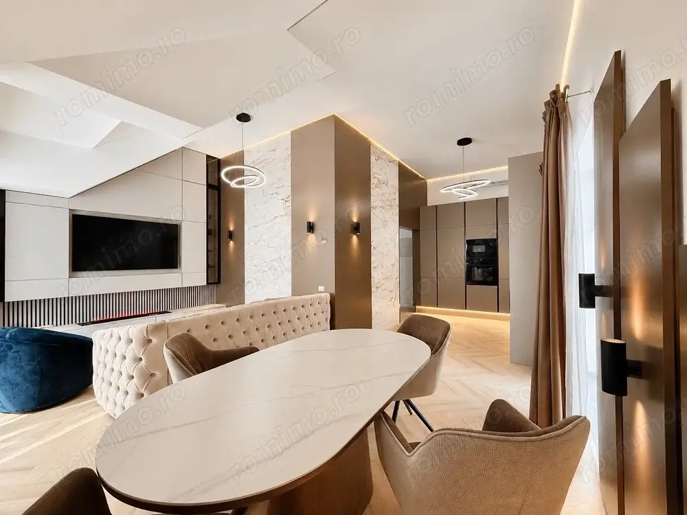 Penthouse exclusivist cu terasa de 85 mp, jacuzzi privat si independenta energetica – Prima inchirie