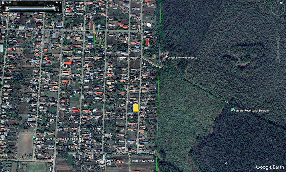 Teren intravilan 600 Mp   Vlad Țepeș, Comana, Giurgiu