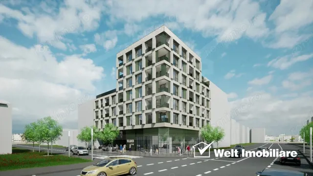 Apartamente cu 3 camere de vanzare in Marasti, vedere panoramica