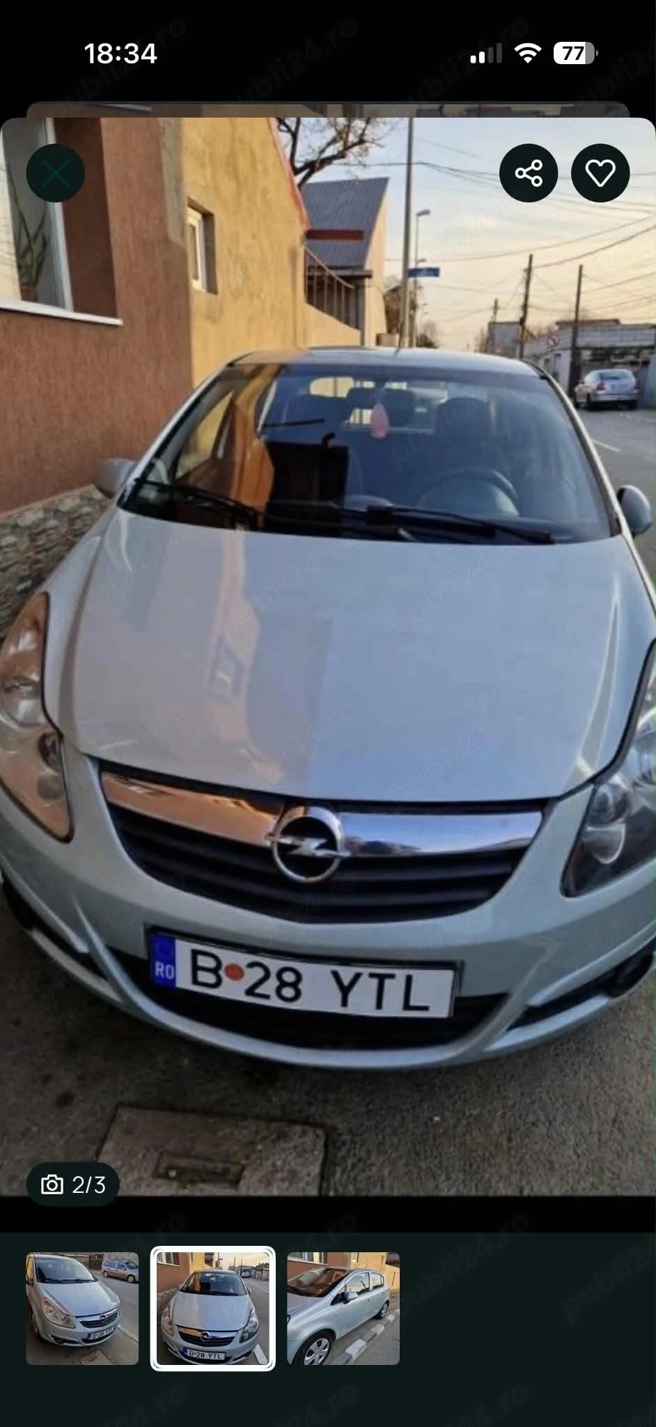 Vand Opel corsa D