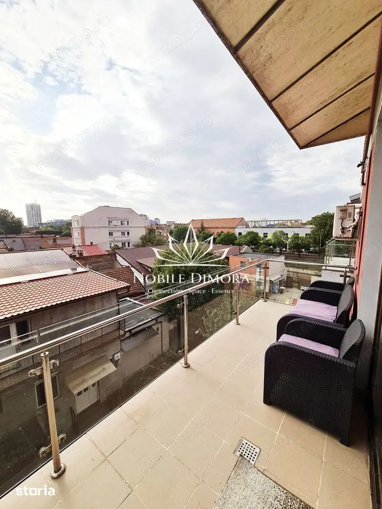 Apartament spatios cu 2 camere si terasa la ultimul nivel - Badea Cartan