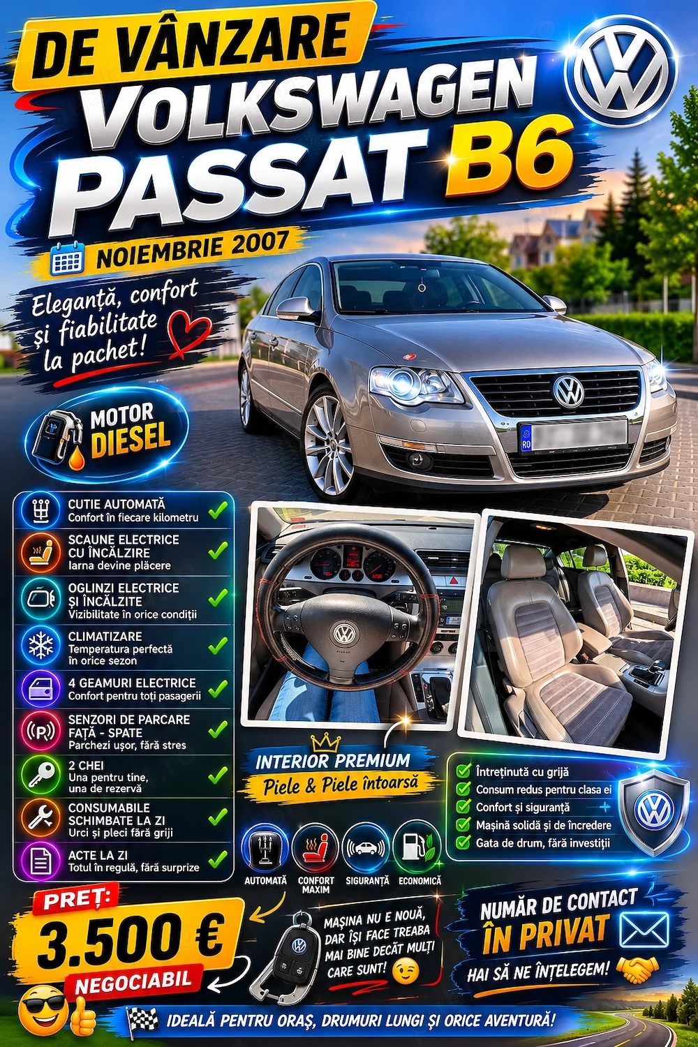 Vand Volksagen Passat B6