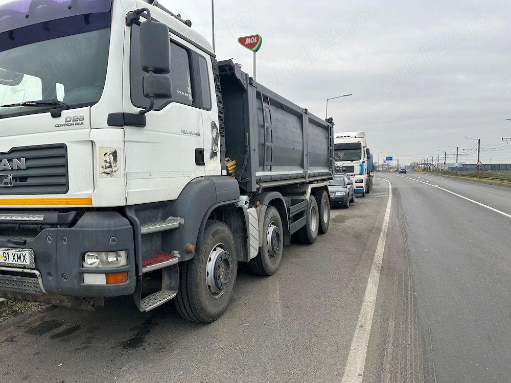 Vând 8x4 man tga 