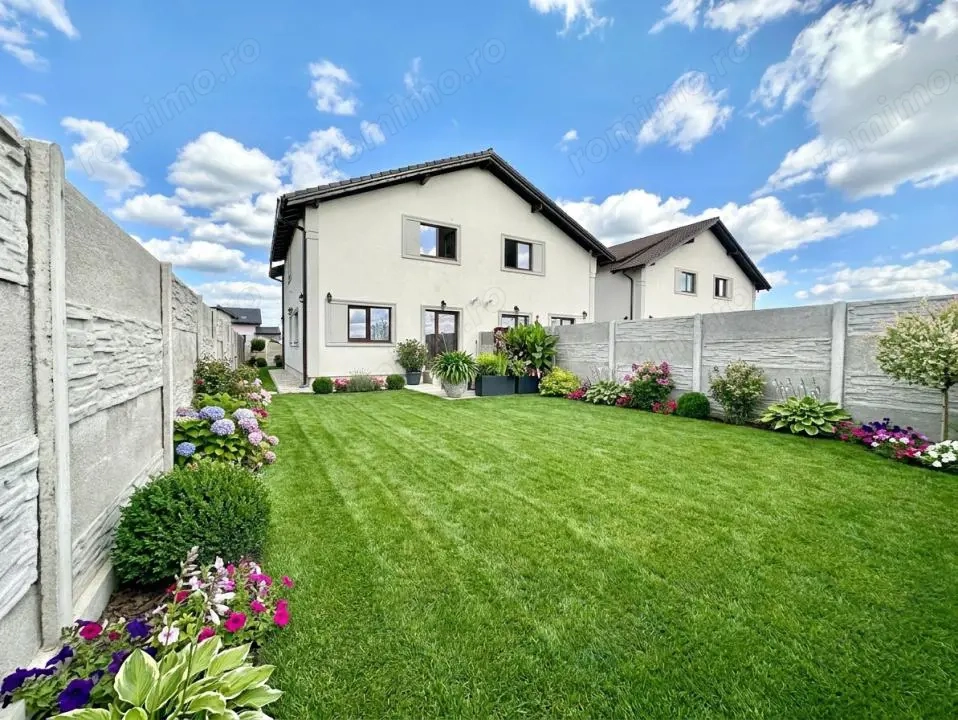 Duplex cu 4 camere - 116 mp - strada privata - Mosnita