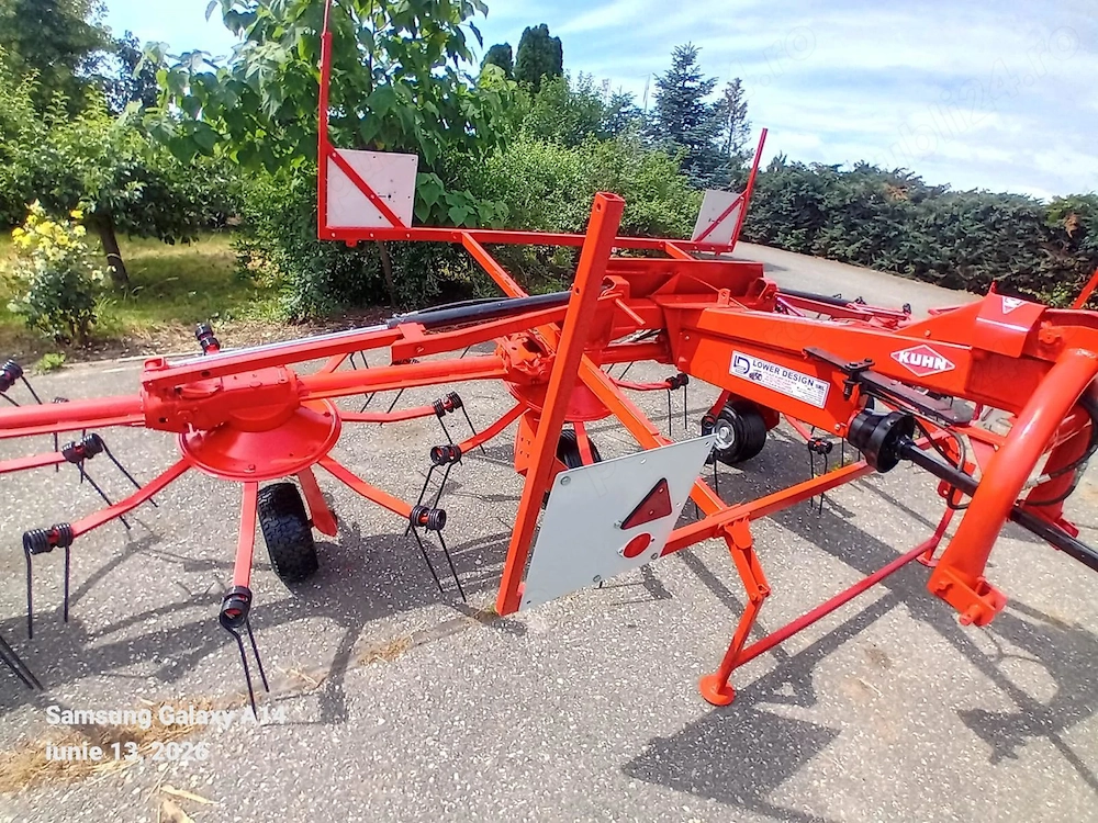 Grebla Kuhn GF 7501 MH de ravasit cu 6 capete