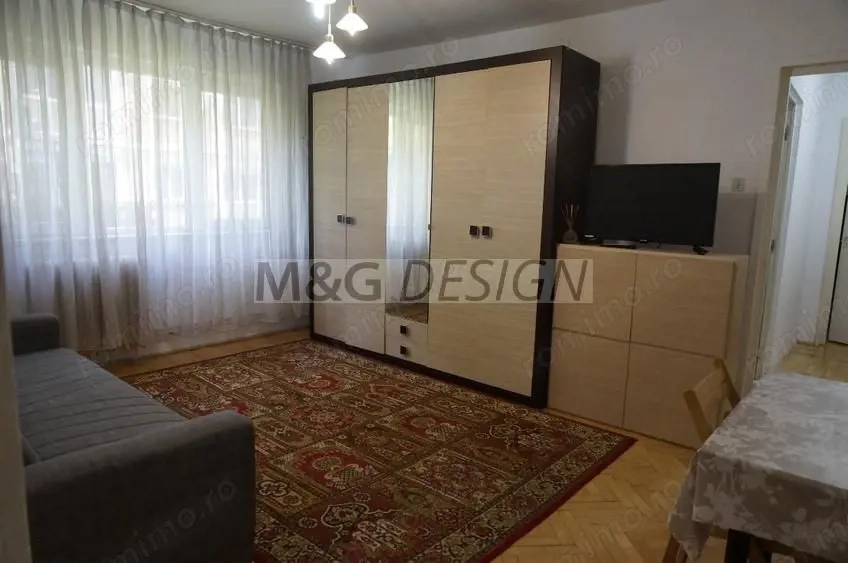 Apartament 3 camere Girocului parter cu centrala