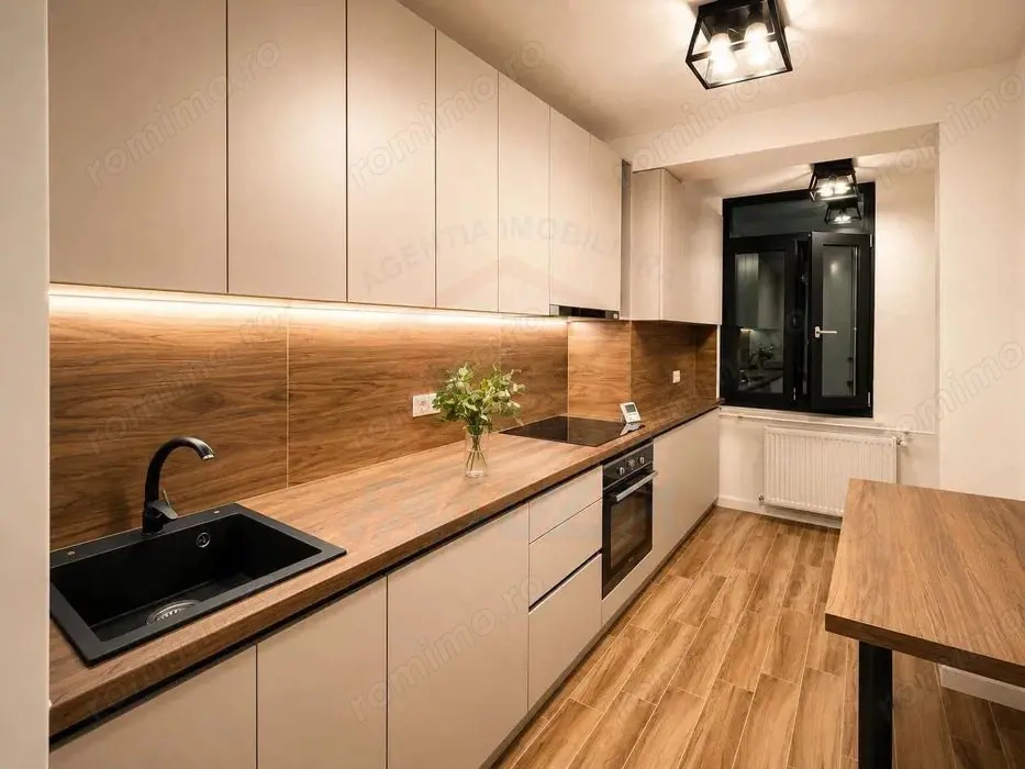 Apartament rafinat, 2 camere, complet renovat – Țiglina 2, etaj 3