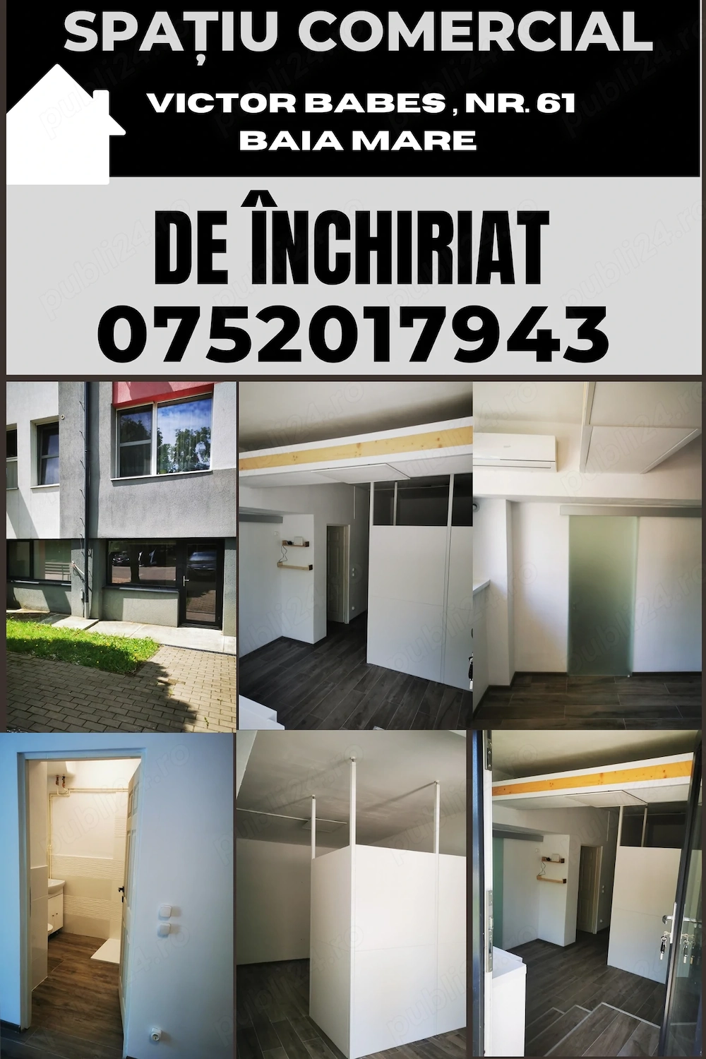 Închiriez spațiu comercial, Victor Babeș 