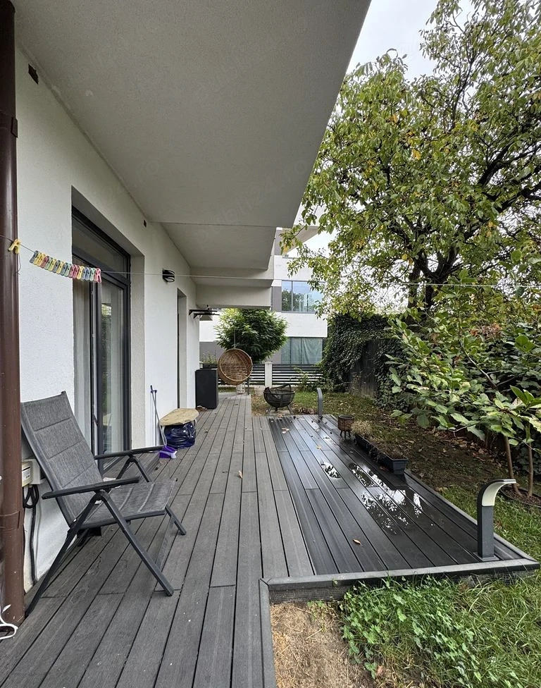 Apartament 3 camere lux, cu gradina.