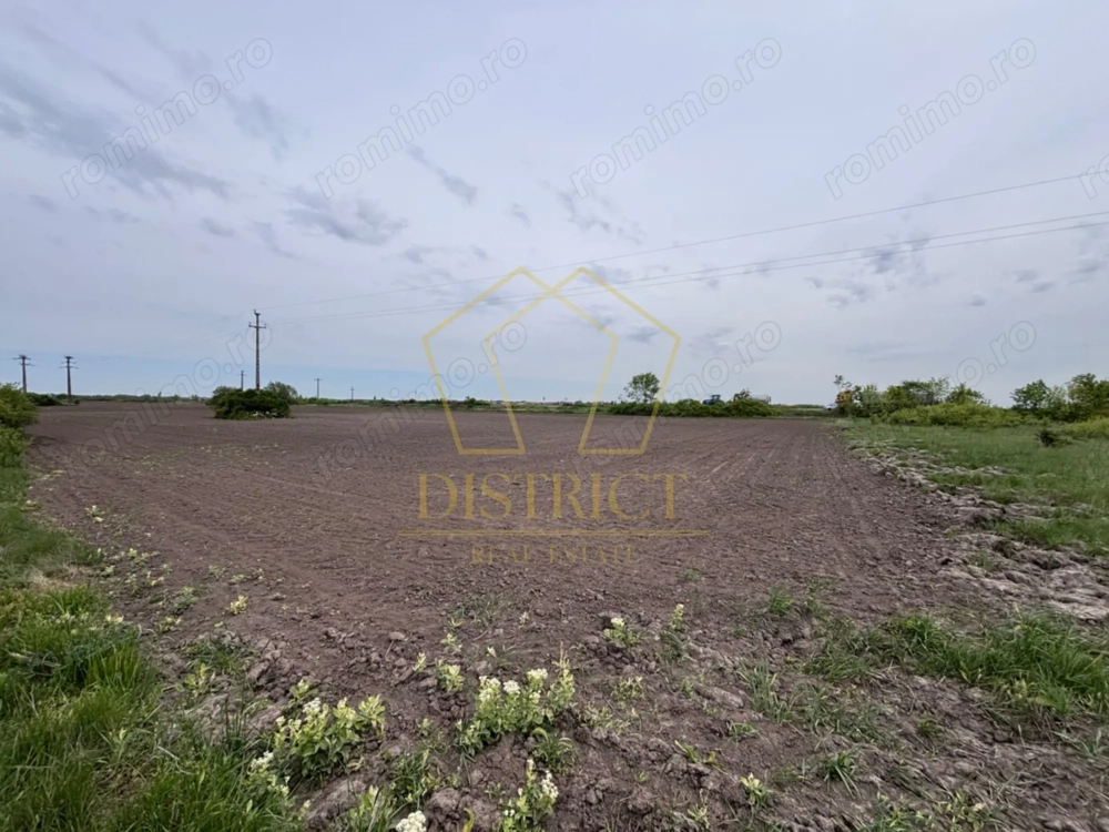 Teren industrial-comercial PUZ aprobat | Padureni E70
