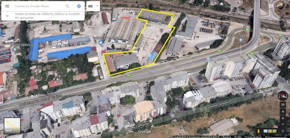 Teren format din 5 loturi, de vanzare, in Constanta