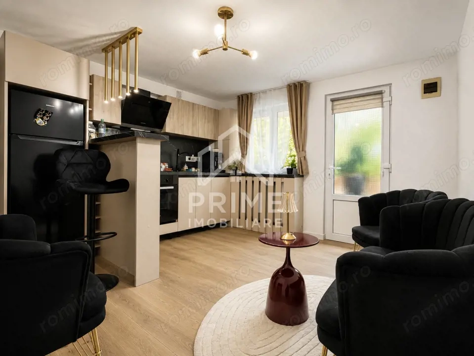 Garsonieră modernă cu curte proprie – Zona Schit | 32 mp utili