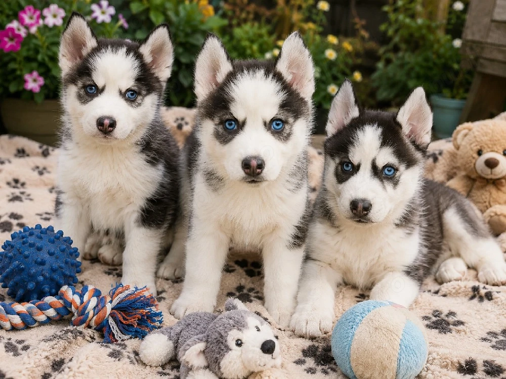 Puiuți Husky disponibili