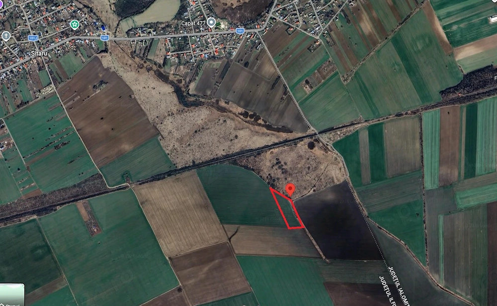 GRADISTEA - Sat Sitaru, teren agricol 11.961mp, ideal investitie