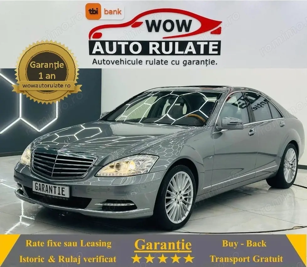 MERCEDESBENZ S 350 2010 3.0D  Garantie 12 Luni Rate Avans 0 Doar Cu Buletinul
