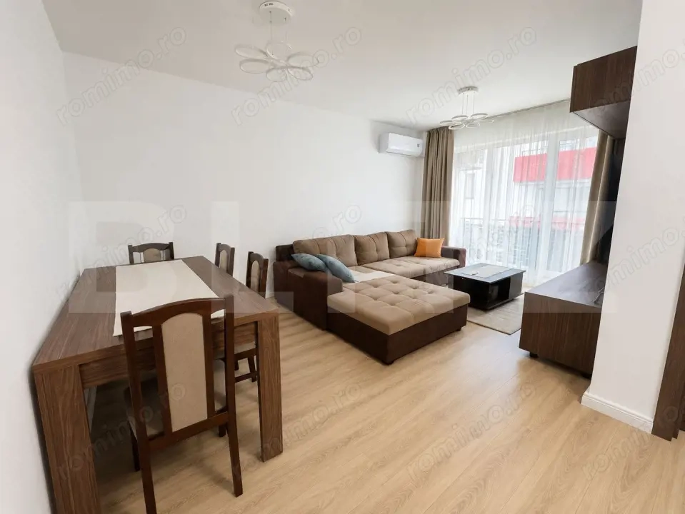 Apartament 2 camere, 50 mp, parcare subterana inclusă, balcon, zona Sub Cetate