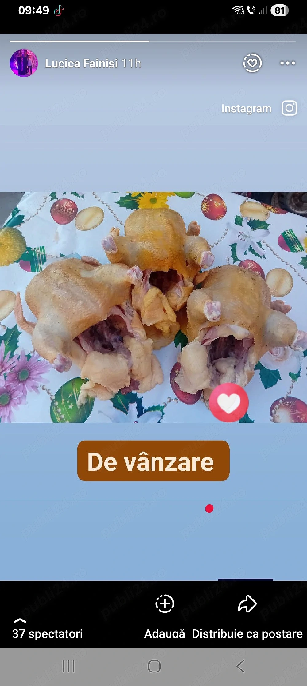 De vânzare 