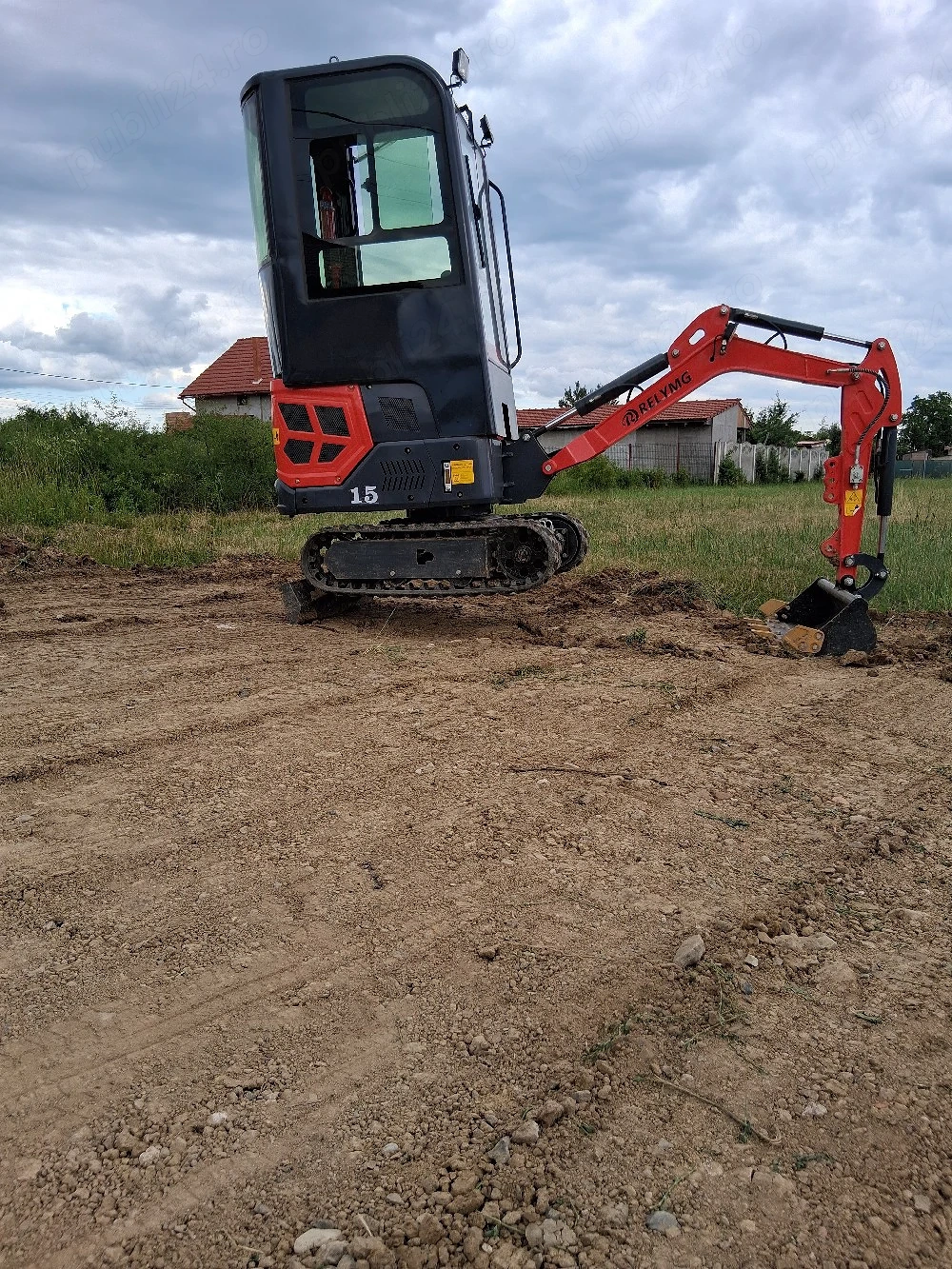 Vand miniexcavator