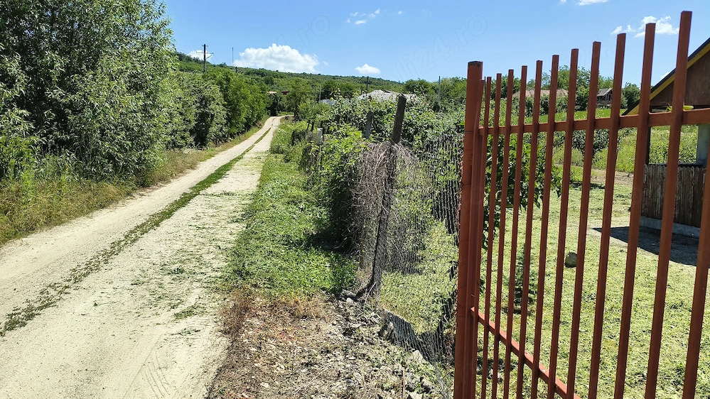 Vând teren și cabana  cu utlitati. Călinești Argeș 