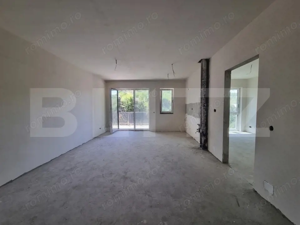 Apartament cu CF, semifinisat, 49 mp, zona Vivo