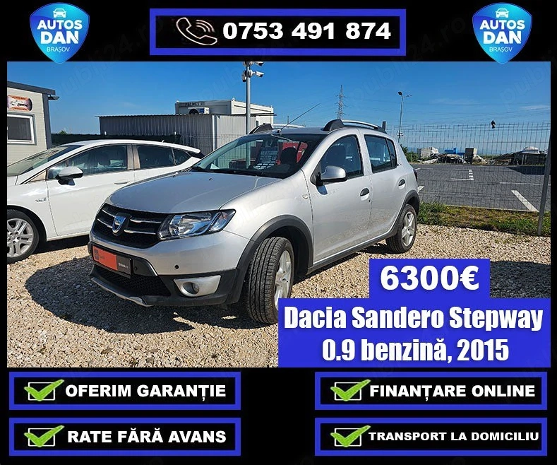 Dacia Sandero stepway 2015