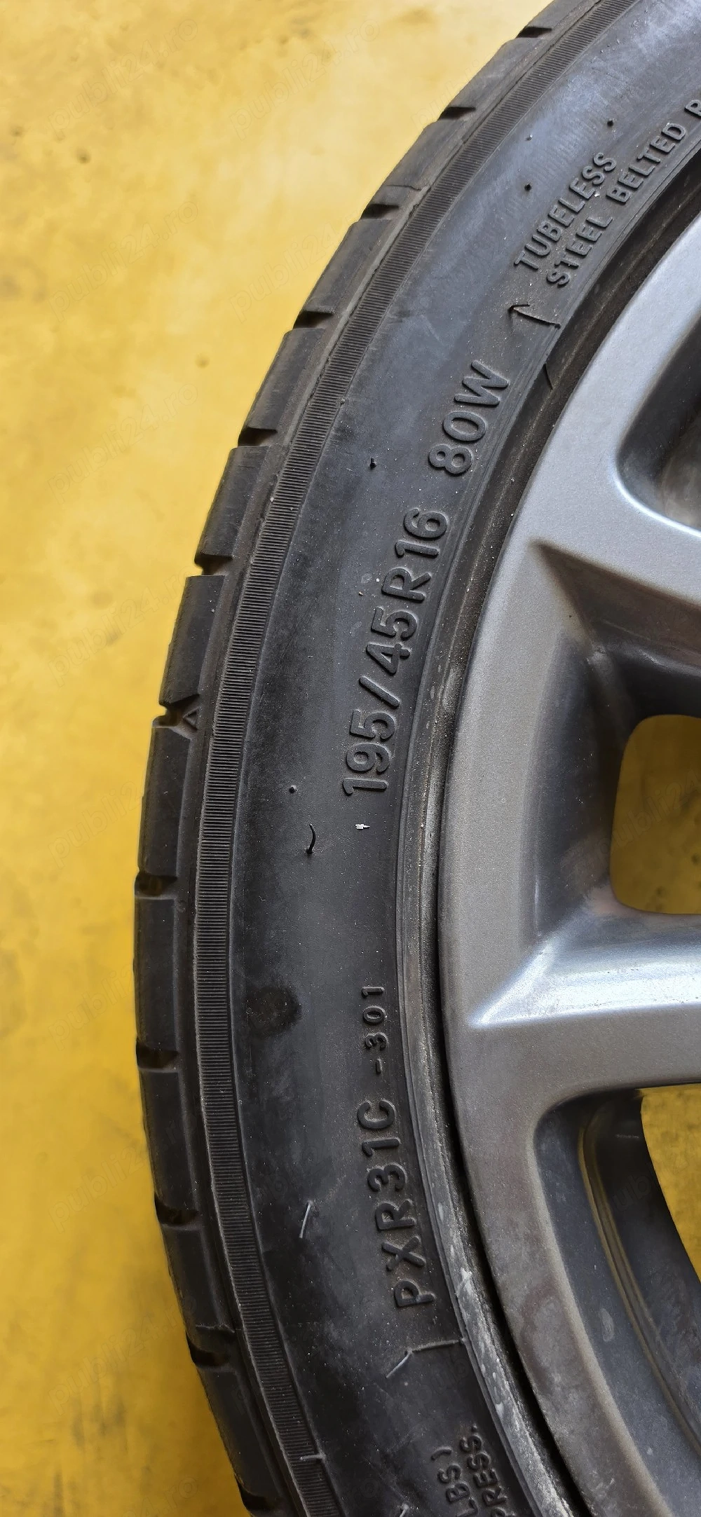 Jante aluminiu mazda  toyota 4×100,16 zoli 
