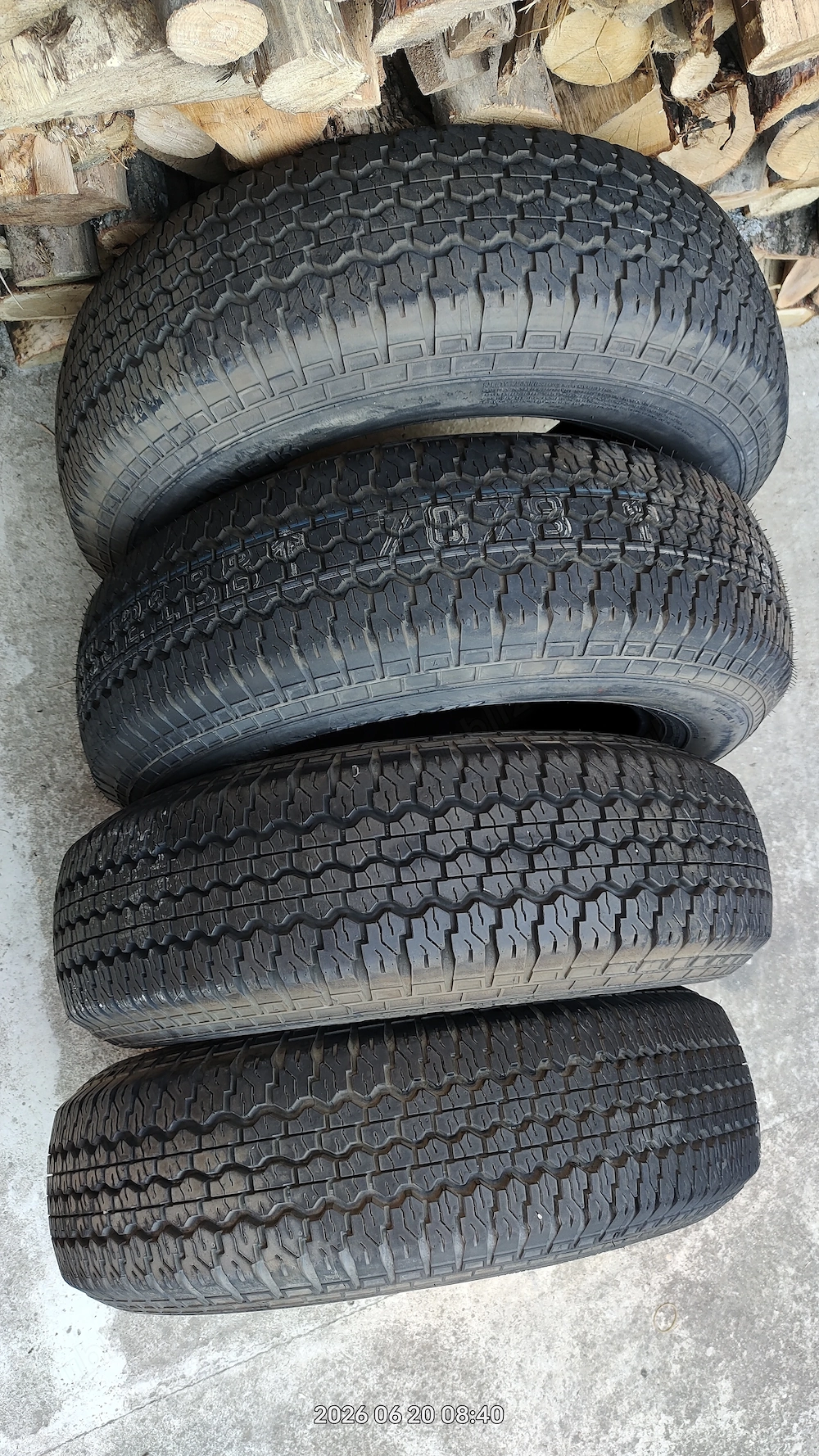 Cauciucuri 225 75 16 Dunlop Grandtrek , 8 mm profil