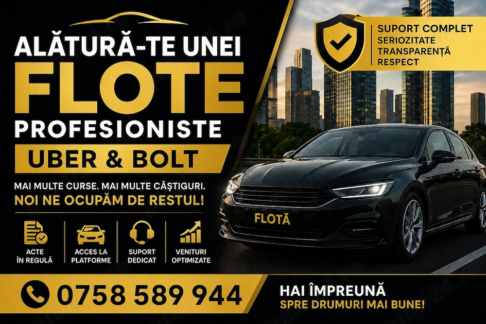 Soferi Uber Bolt Oferim Seriozitate