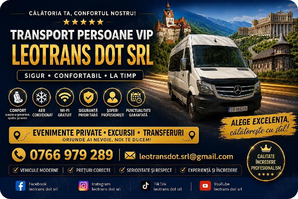Evenimente private și excursii 
