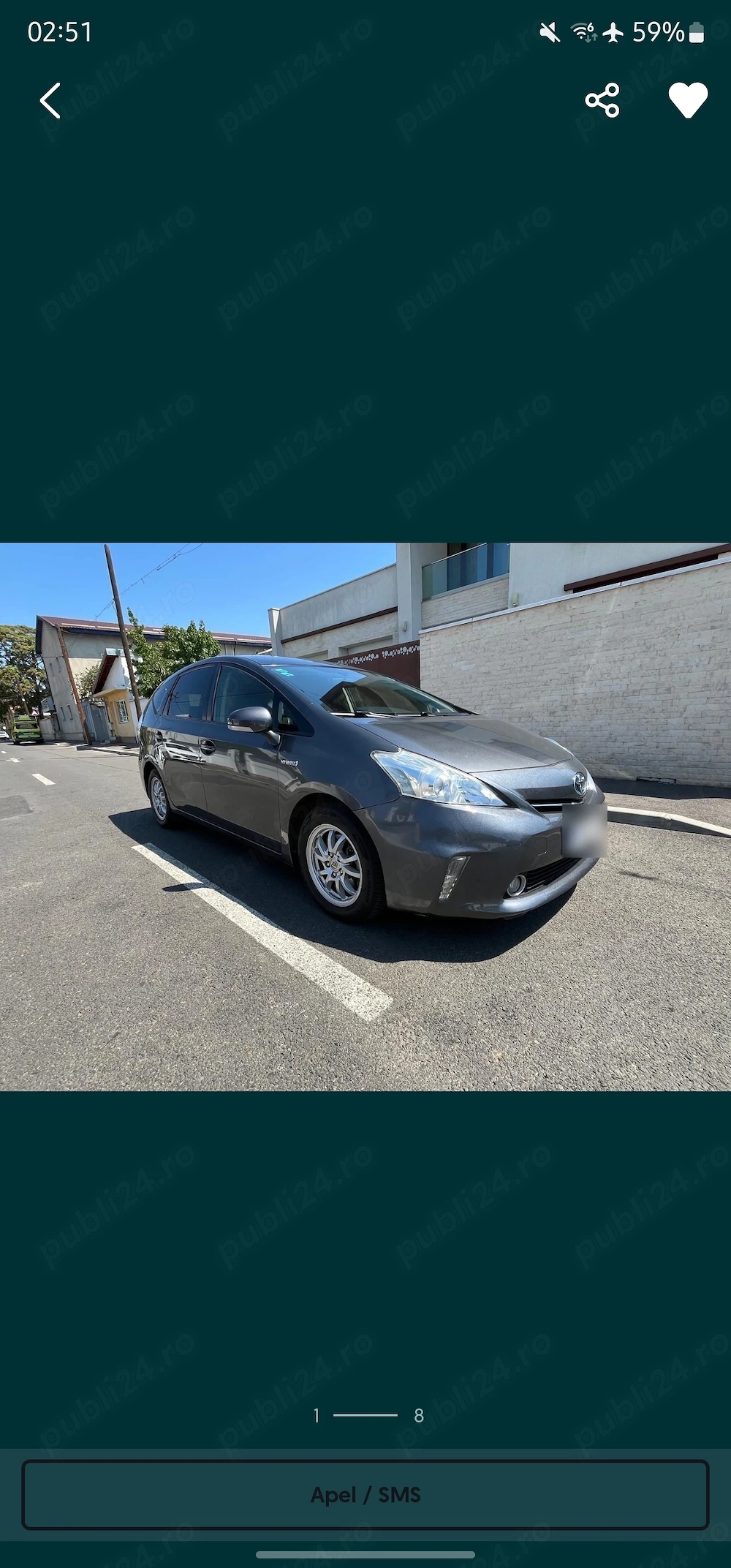 Toyota Prius plus 2013 Hibrid! 145500 km! 7 locuri! 