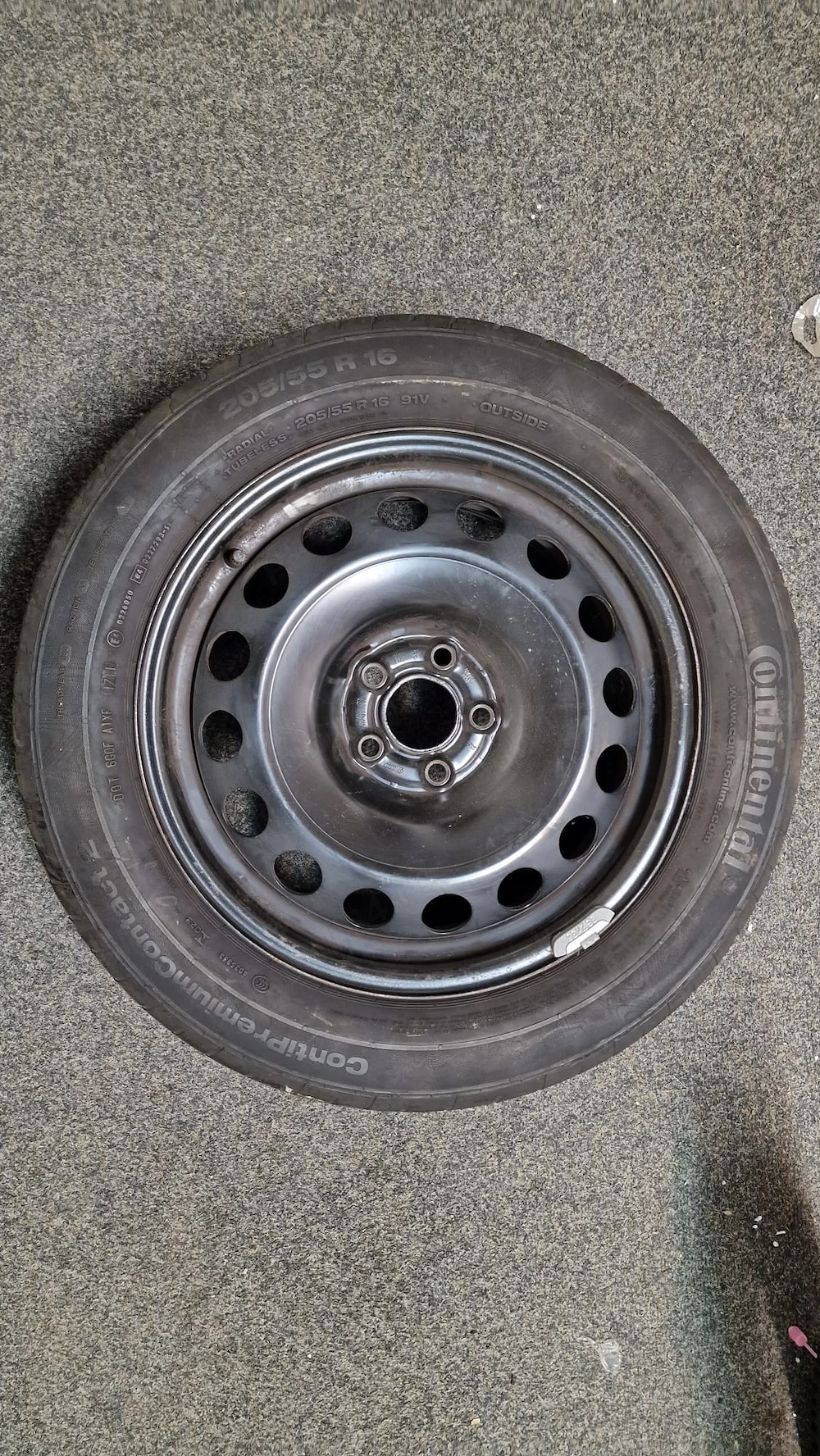Roata rezerva 5x112 golf 4