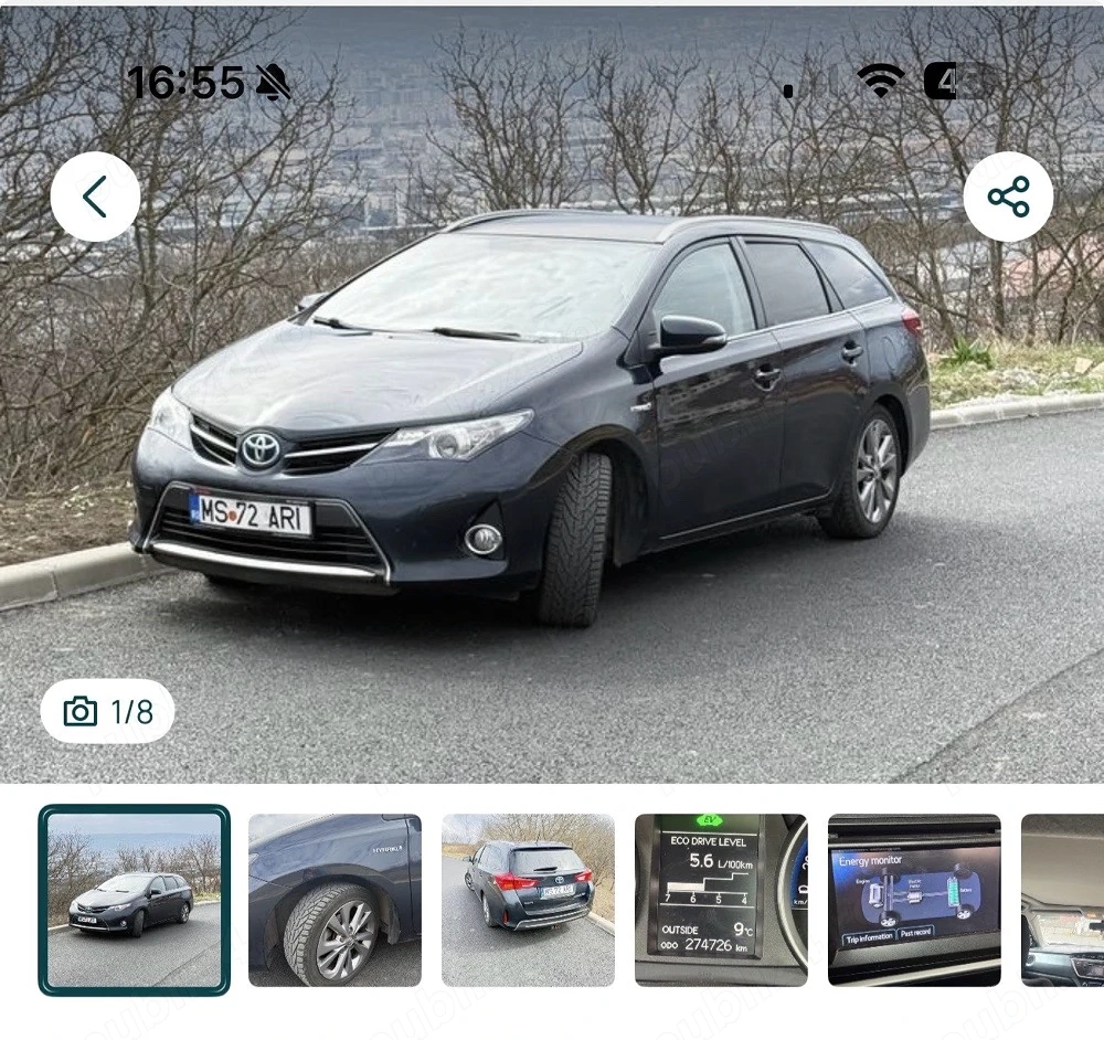 Toyota Auris Tourin Sports Hybrid 1,8