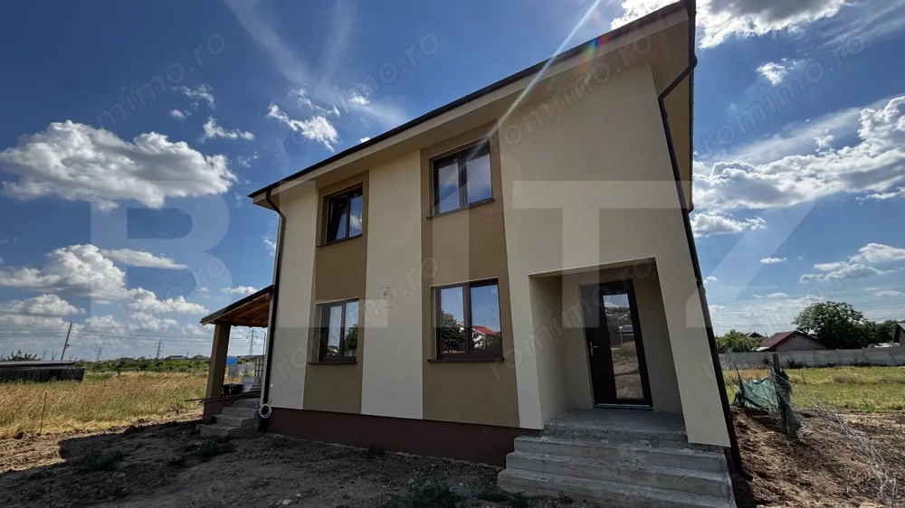 Casă nouă P+1, 122 mp utili, teren 400 mp, zona Bariera Vâlcii