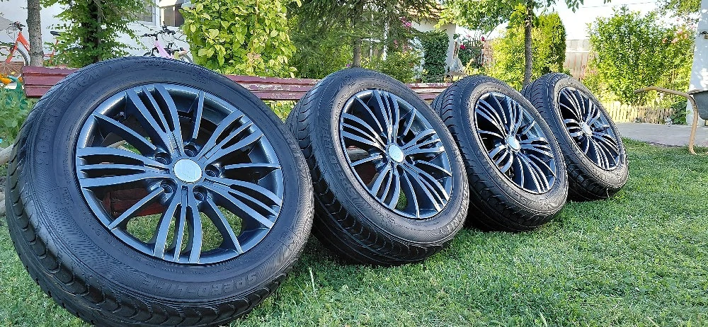 Jante 5x114,3 R16 Cauciucuri 205/60 R16 