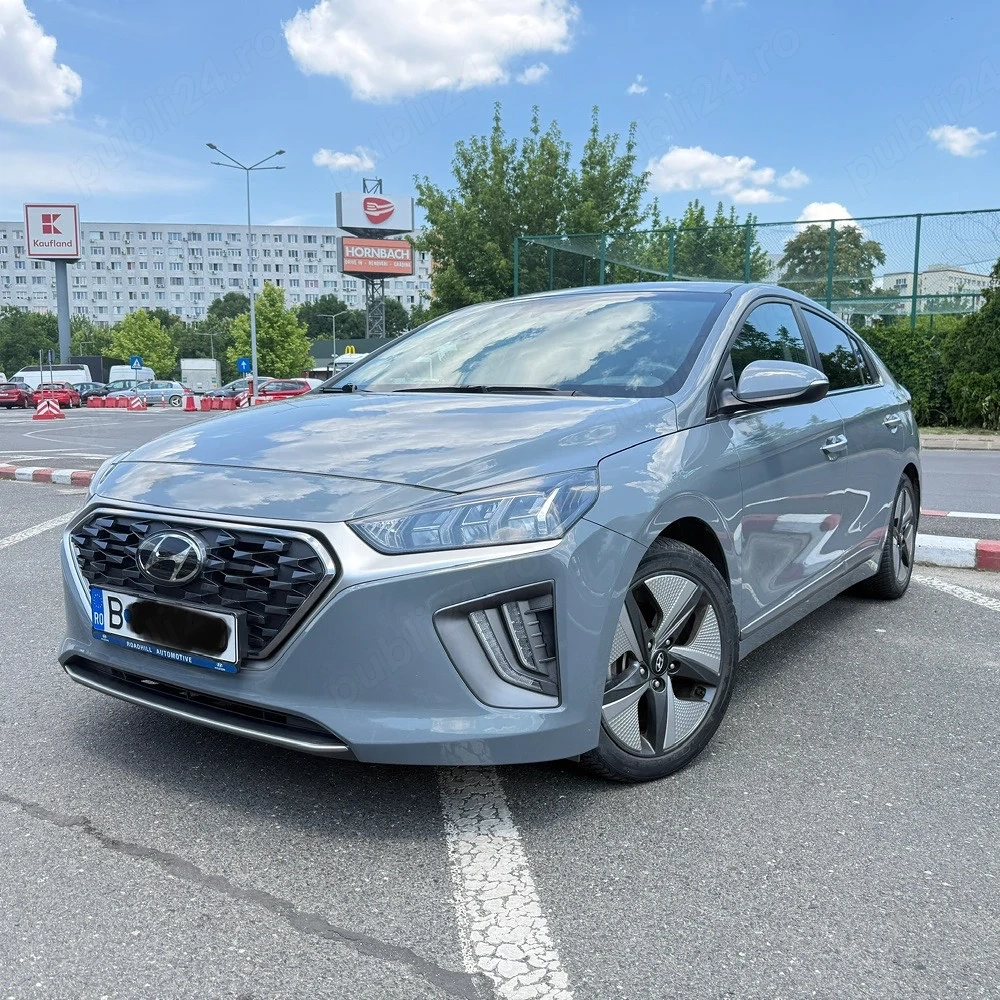 Hyundai Ioniq Hybrid HEV 2022 din Romania, garantie, cutie automata, unic proprietar