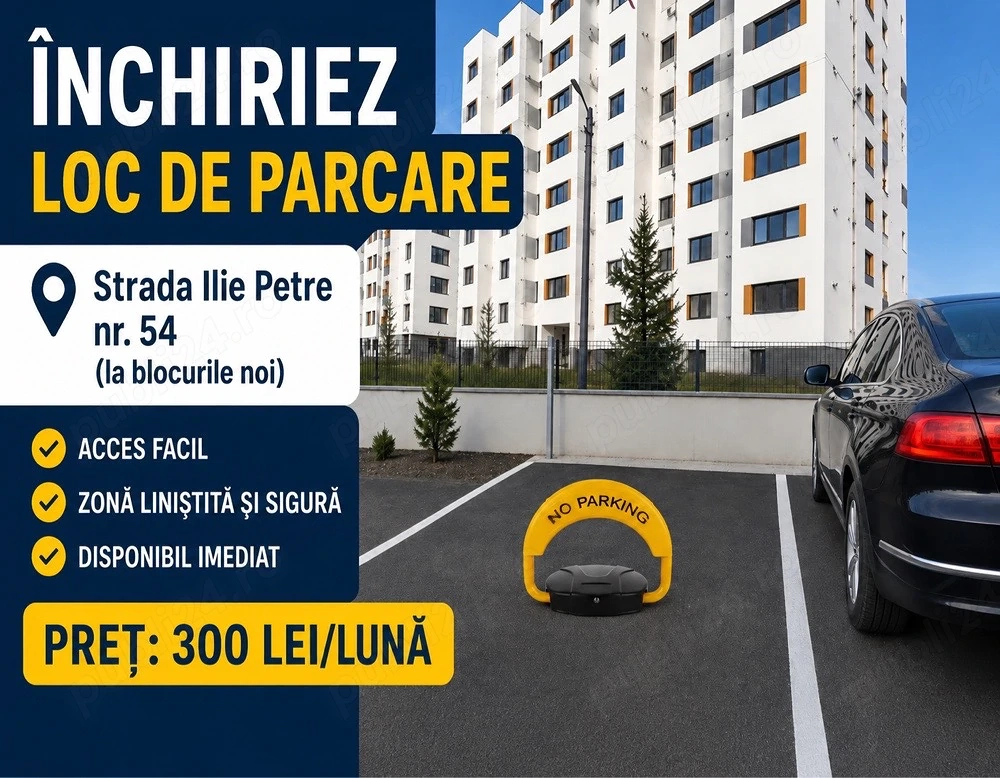 Loc de parcare de închiriat