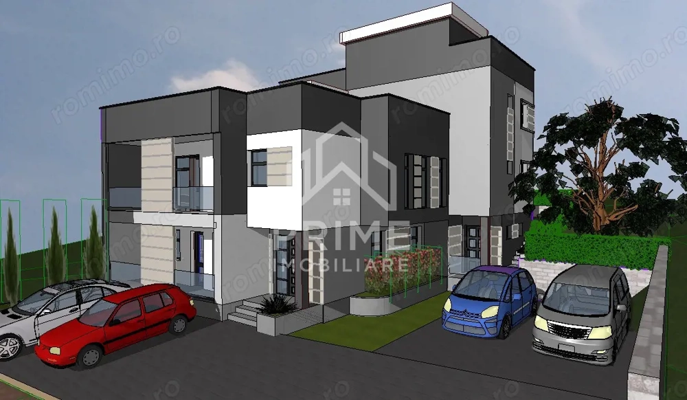 Duplex premium de vânzare în zona Schit – norme NZEB |TERASA 66 MP |150 MP UTILI