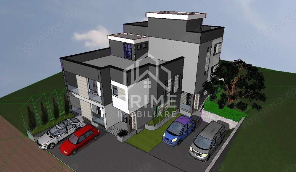 Duplex premium de vânzare în zona Schit – norme NZEB |TERASA 66 MP |120 MP UTILI