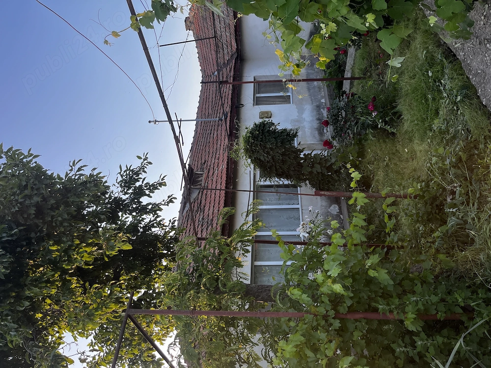 Casă de vânzare+teren  1256 mp ,în comuna Manasia jud Ialomița 