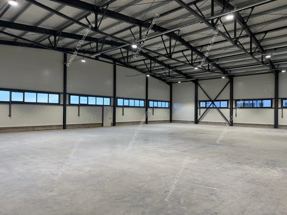 Hala industriala noua 925 mp construiti | 611 mp depozit+314 birouri | Ghiroda