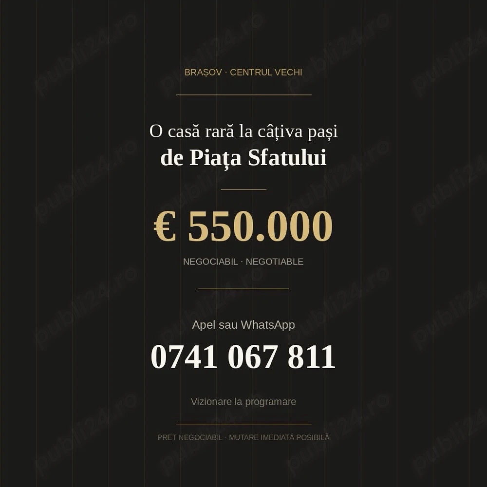casa in centrul iatoric al brasovului 