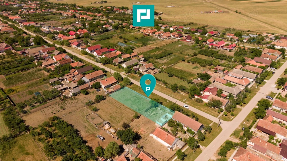 Teren intravilan de 1492 mp în Nădab
