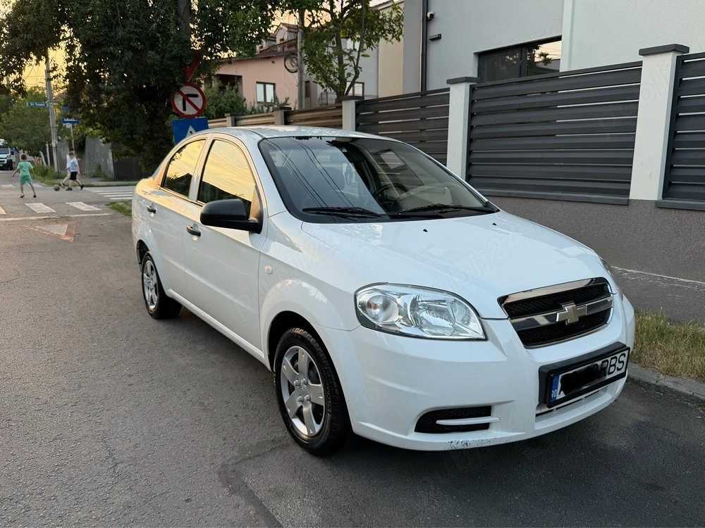Chevrolet Aveo 1.2 Benzină   70.000 KM REALI   AC   CarVertical Verde   Fără Daune
