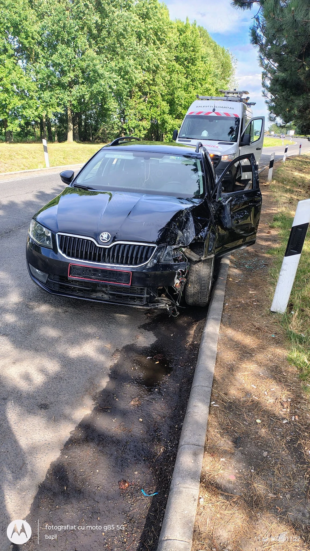 Skoda Octavia 3 avariat