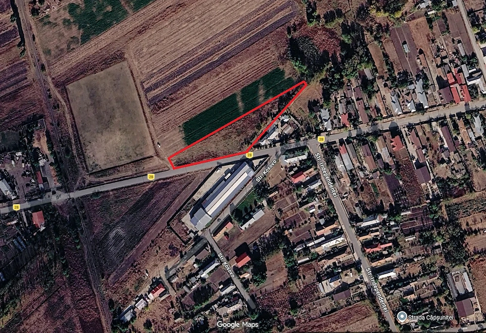 Teren intravilan Tiganesti,Poroschia 1300mp
