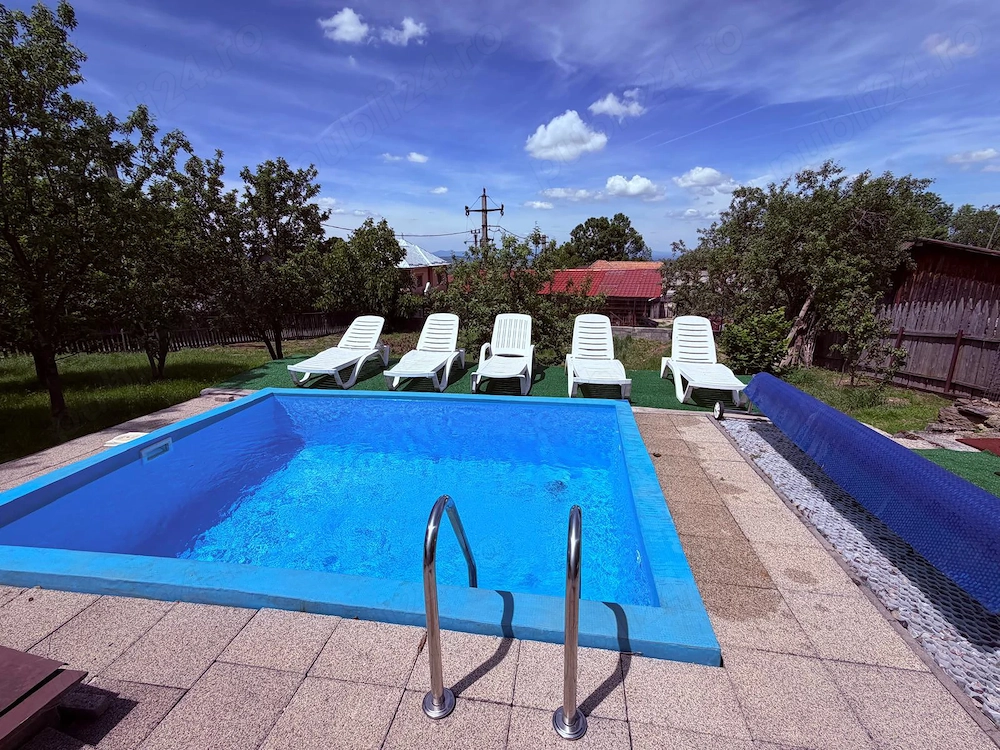 Închiriez cabana cu piscina la 35 km de Cluj- Napoca.
