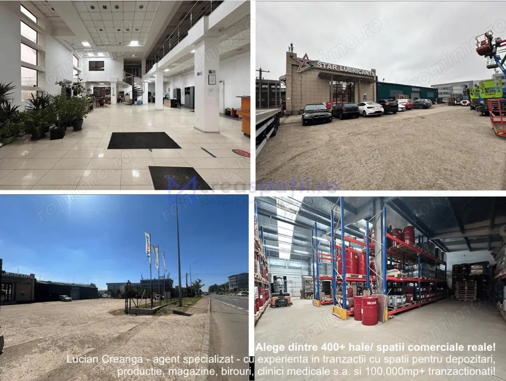 Spatii comerciale sos. Pacurari rond Mall Moldova de la 330mp la 835mp
