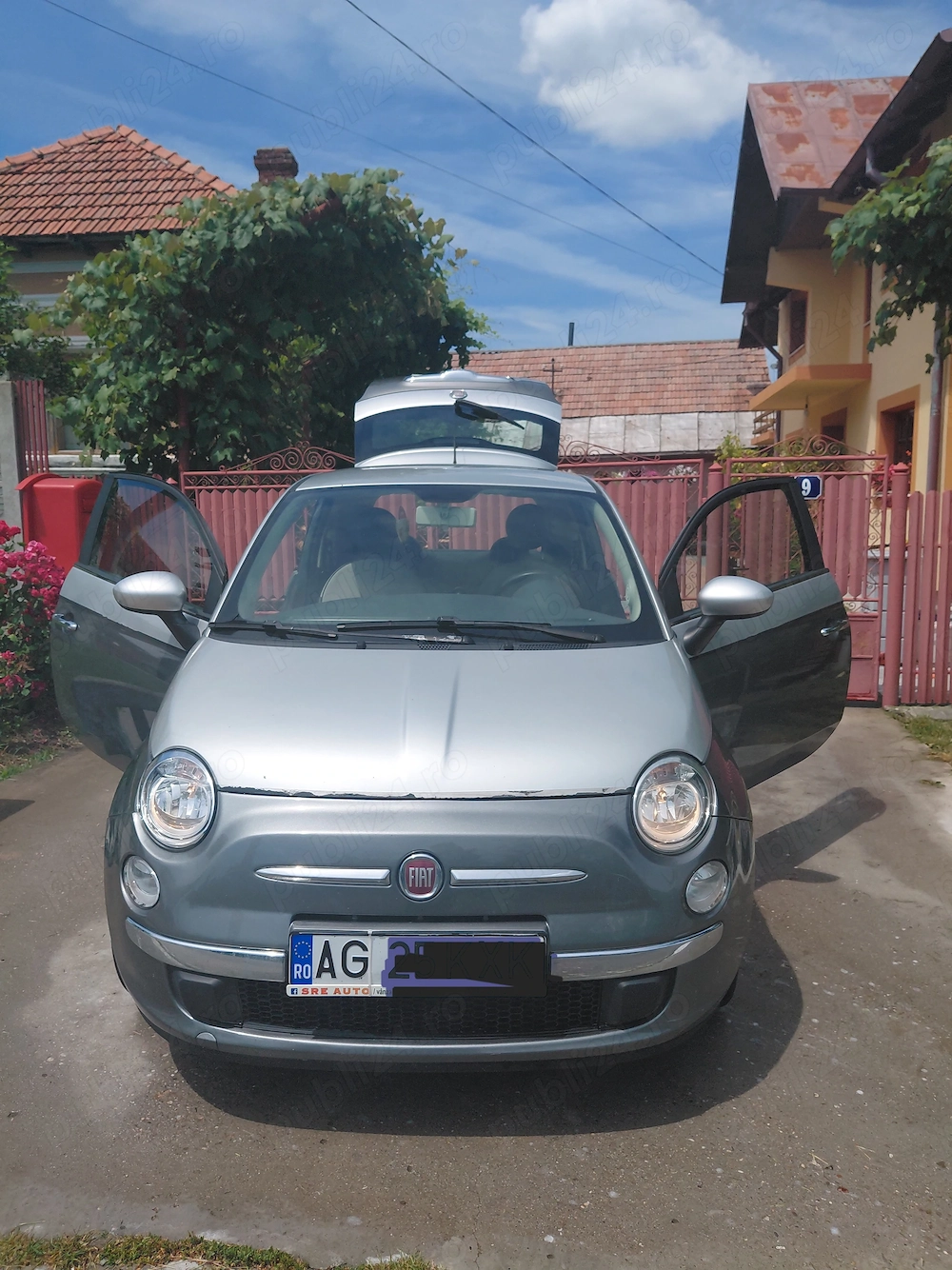 Vând Fiat 500 2012 benzina CV automata 112000 km reali proprietar