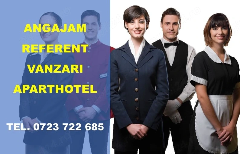 Referent vanzari inchirieri ansamblu rezidential aparthotel