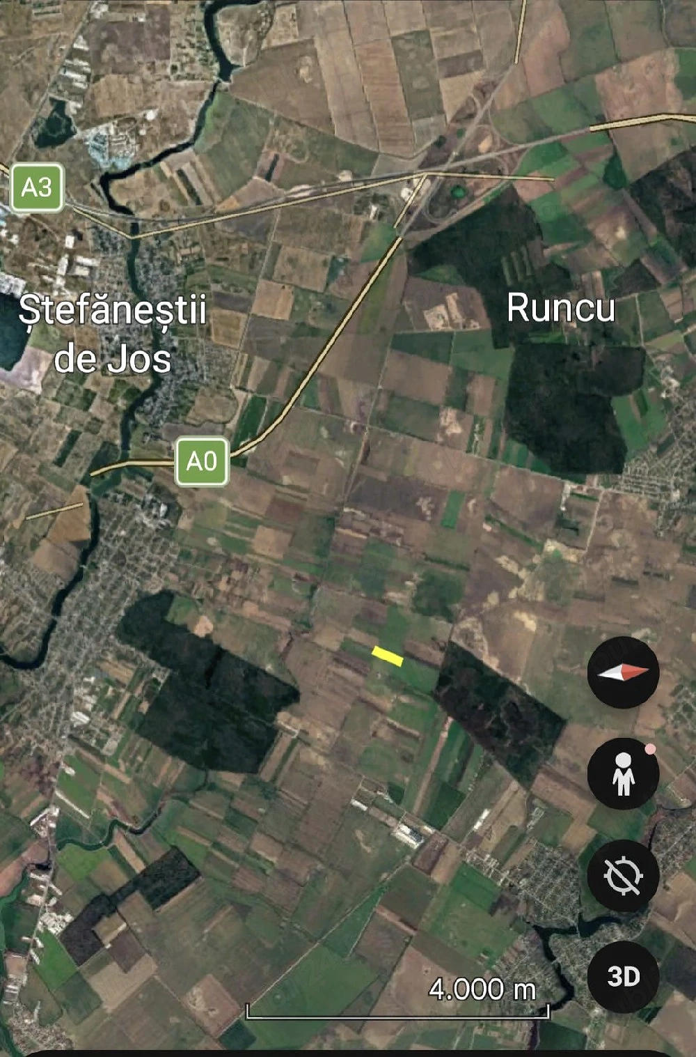 Teren Afumati aproape nod A0